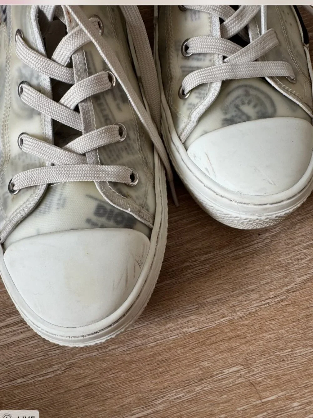 Dior B23 High 'Newsprint' Sneakers